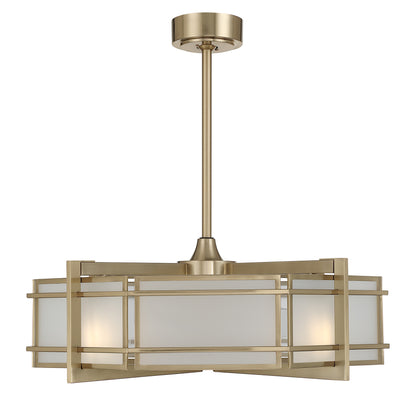 Savoy House Canterbury 4-Light Fan D'Lier