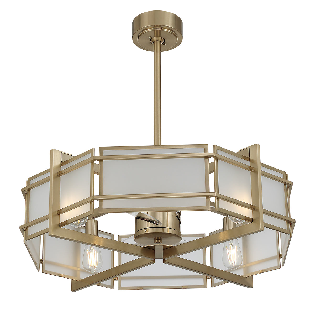 Savoy House Canterbury 4-Light Fan D'Lier - alternate view