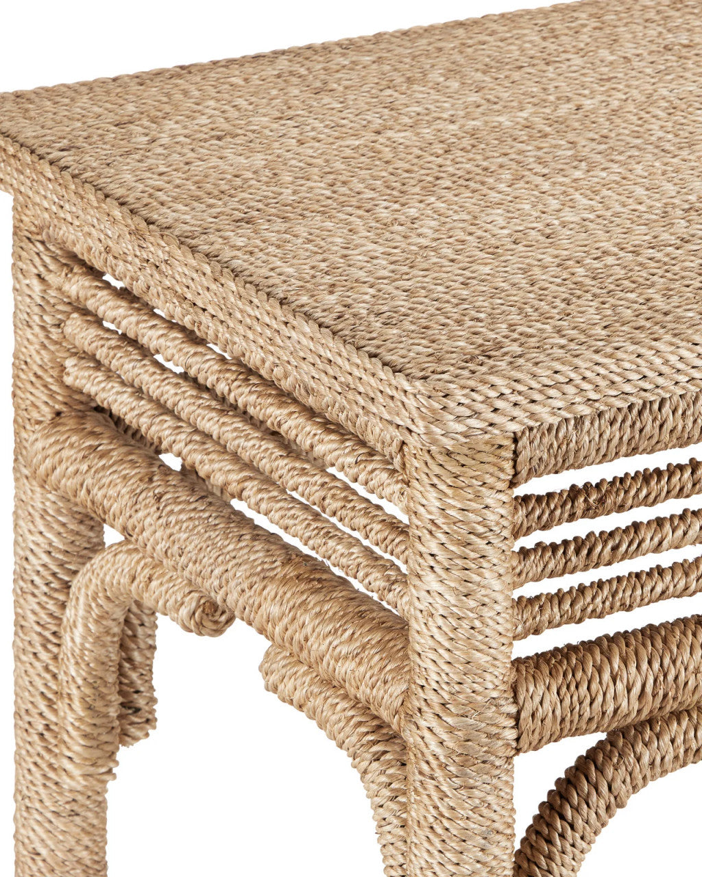 Olisa Console Table, Natural, 31"H, Currey and Company (3000-0012 KEW9)
