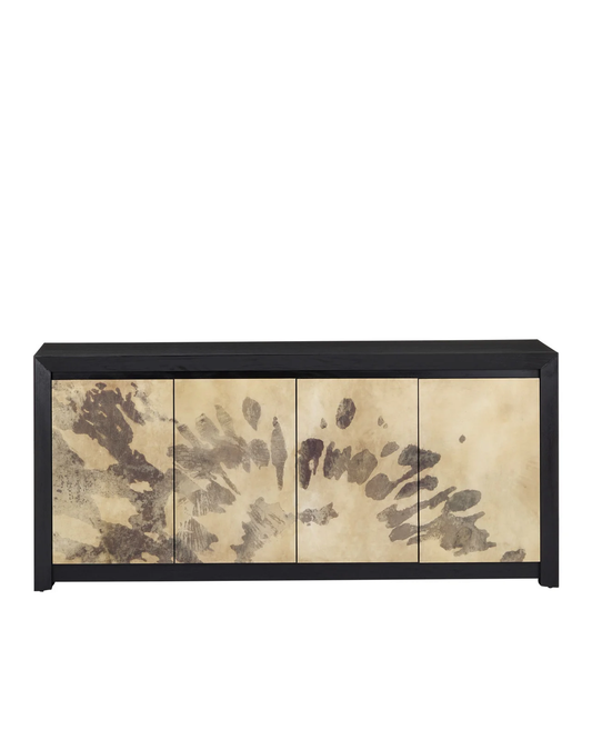 Karlson Faux Vellum Credenza Currey and Company 3000-0032