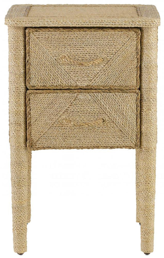 Kaipo Rope Nightstand Currey and Company 3000-0083