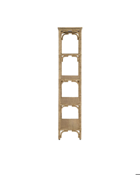Olisa Rope Etagere, Currey and Company 3000-0086
