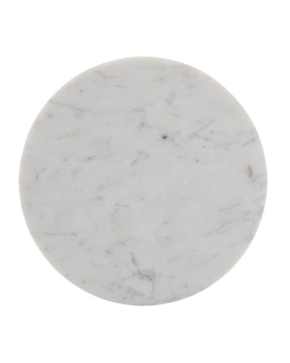 Sasha White Drinks Table, Currey and Company 3000-0138