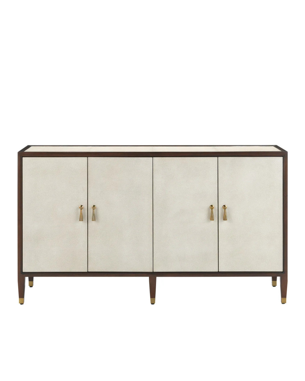 Evie Shagreen Credenza, Currey and Company (3000-0142 RH7Z)