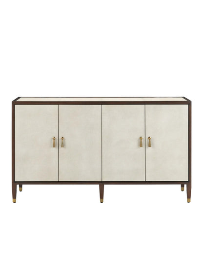 Evie Shagreen Credenza, Currey and Company (3000-0142 RH7Z)