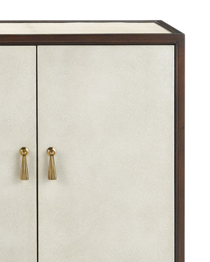Evie Shagreen Credenza, Currey and Company (3000-0142 RH7Z)
