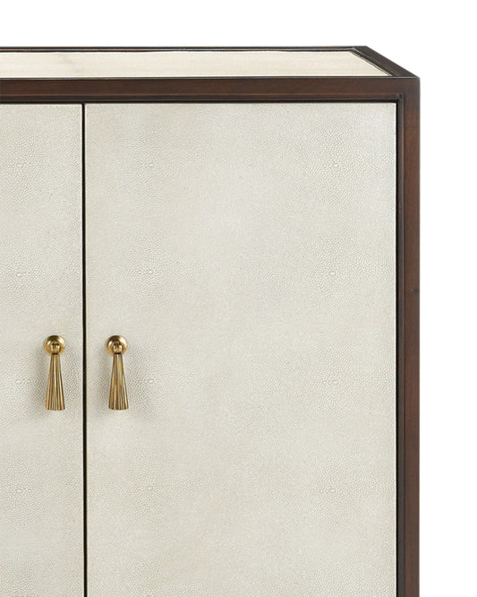 Evie Shagreen Credenza, Currey and Company (3000-0142 RH7Z)
