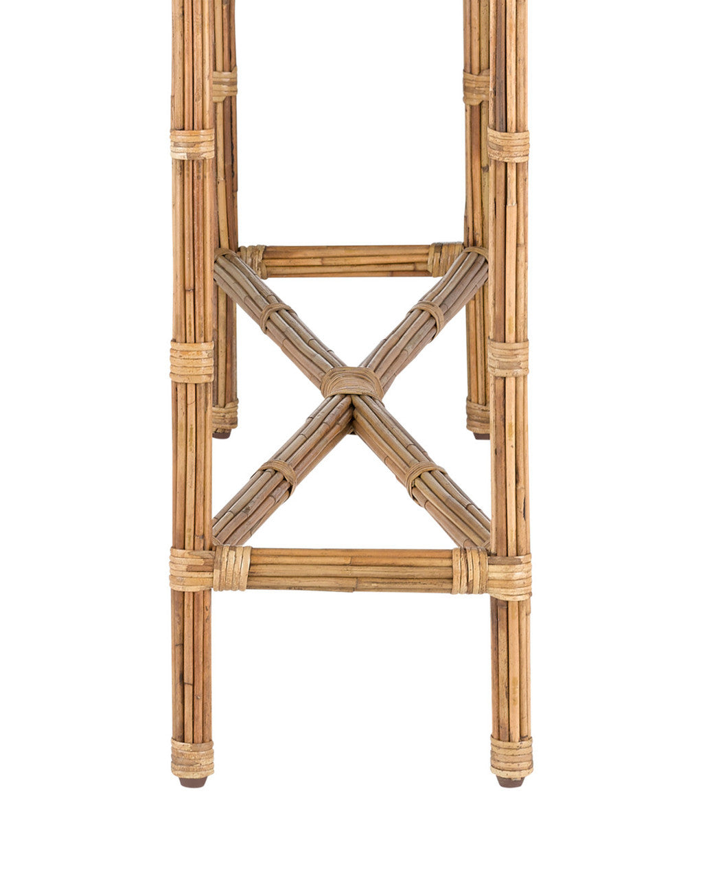 Silang Console Table, Natural Rattan, Clear, 29.75"H, Currey and Company (3000-0174 RQ24)