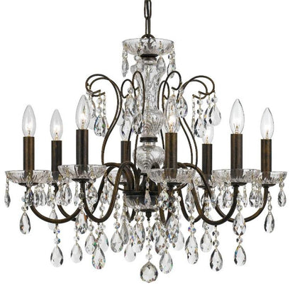 Crystorama Butler Chandelier English Bronze