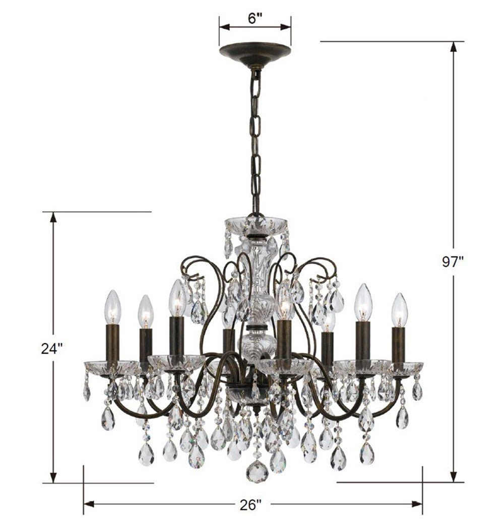 Chandeliers-Crystorama-3028
