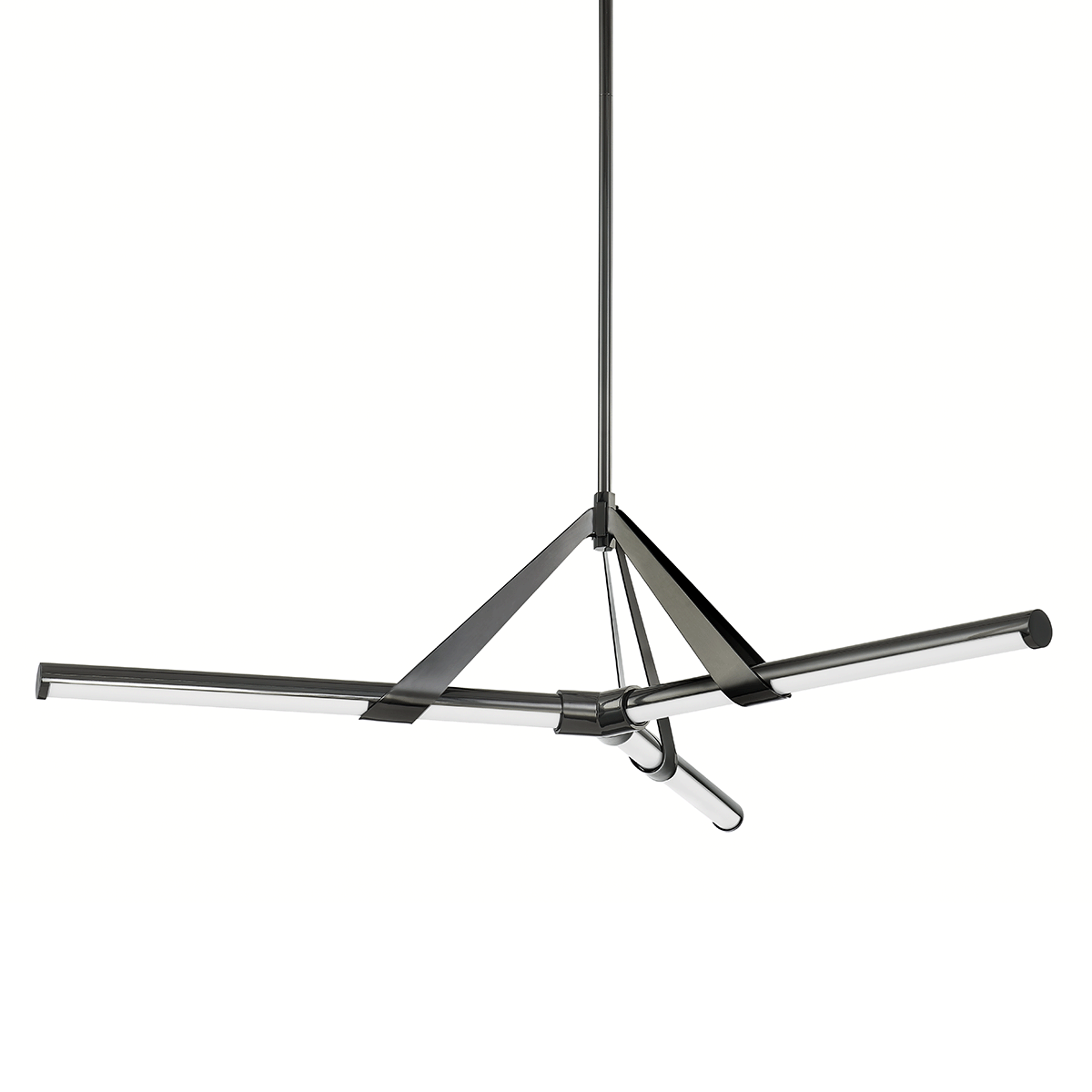 Hudson Valley Jonas 46" Chandelier Black Nickel