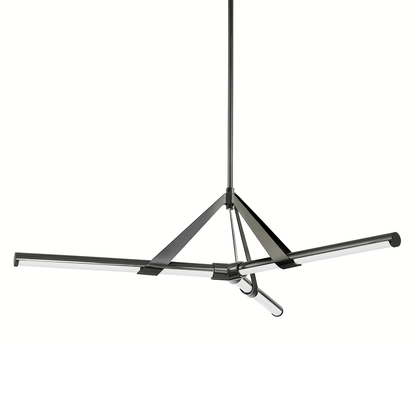 Hudson Valley Jonas 46" Chandelier Black Nickel