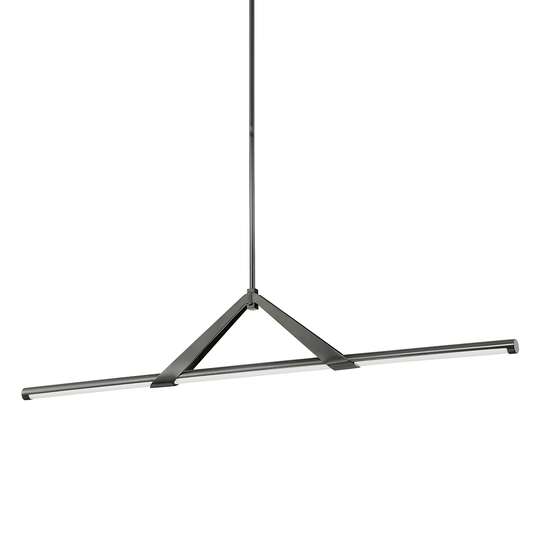 Hudson Valley Jonas Linear Chandelier Black Nickel