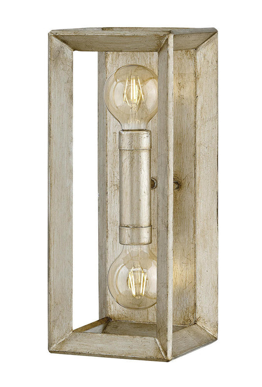 Hinkley Tinsley Wall Sconce Silver Leaf