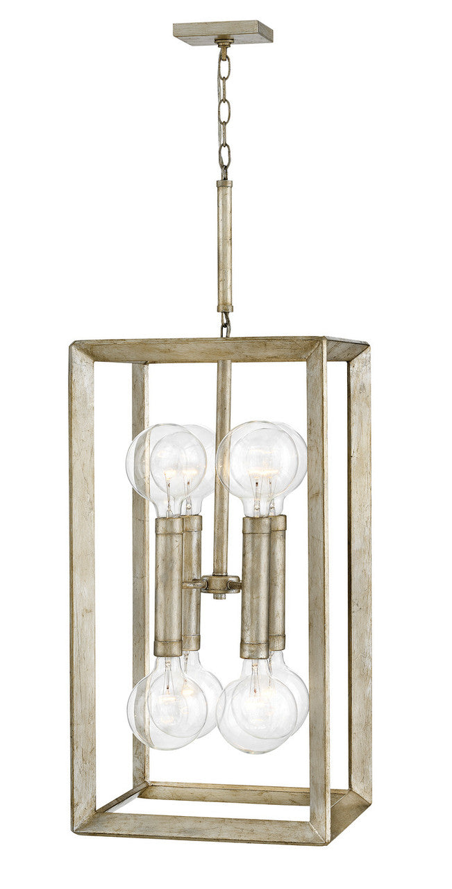 Hinkley Tinsley Pendant Silver Leaf