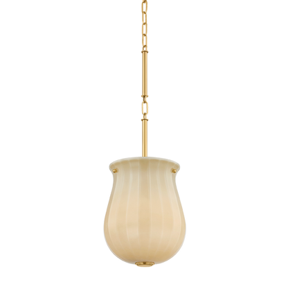 Hudson Valley Nevins 10" Pendant Aged Brass