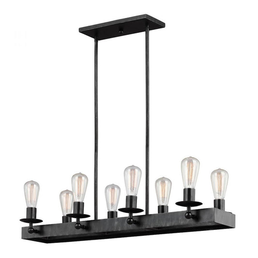 Generation Lighting Ravenwood Manor Eight Light Chandelier Stardust