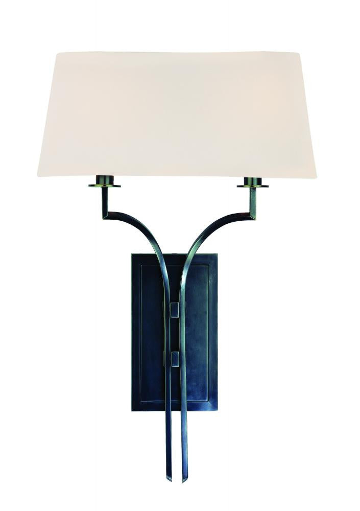 Hudson Valley Glenford Wall Sconce Polished Nickel