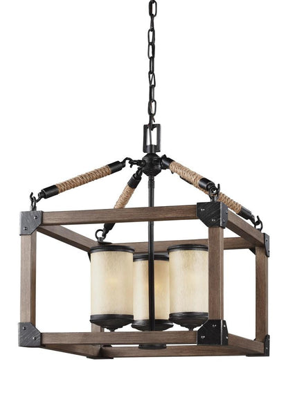 Generation Lighting Dunning Three Light Chandelier Stardust
