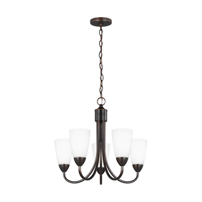 Generation Lighting Seville Five Light Chandelier Bronze