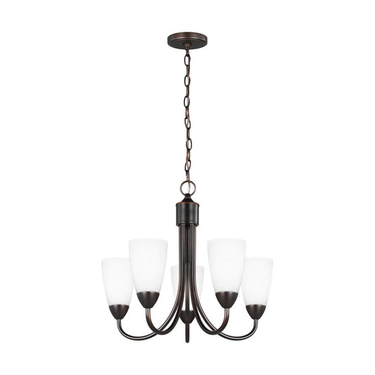Generation Lighting Seville Five Light Chandelier Bronze