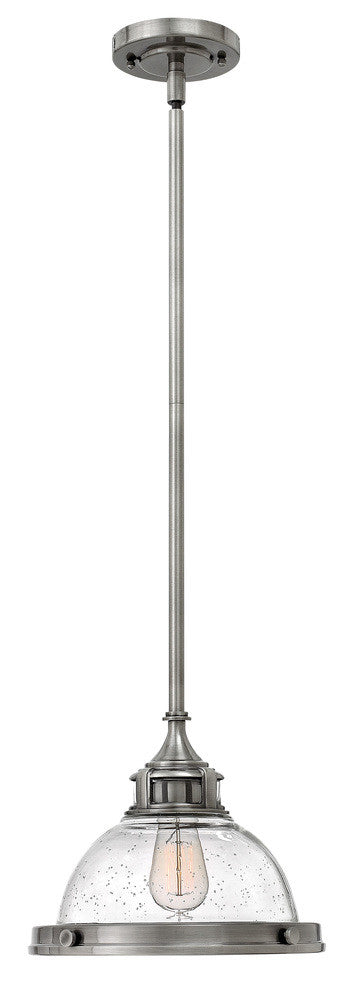 Hinkley Amelia Mini-Pendant Polished Antique Nickel