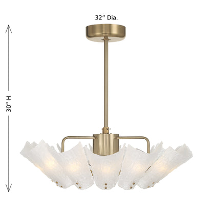 Savoy House Celina 12-Light Fan D'Lier - alternate view