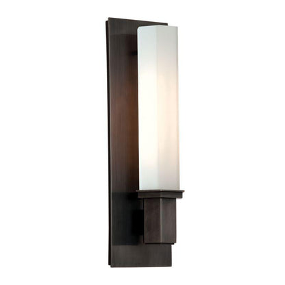 Hudson Valley Walton Bathroom Wall Sconce Old Bronze