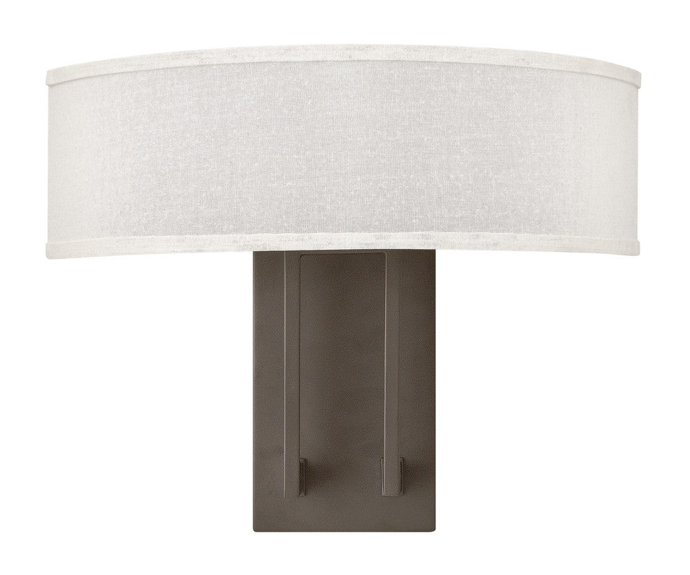 Hinkley Hampton Bathroom Wall Sconce Bronze, Buckeye Bronze