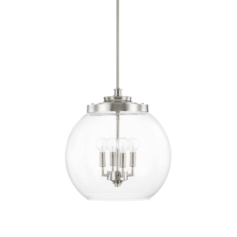 Capital Mid Century Pendant Polished Nickel
