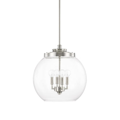 Capital Mid Century Pendant Polished Nickel