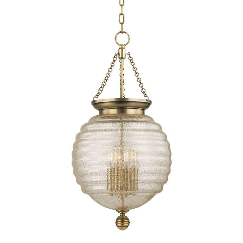 Hudson Valley Coolidge Pendant Aged Brass