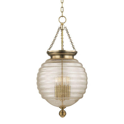 Hudson Valley Coolidge Pendant Aged Brass