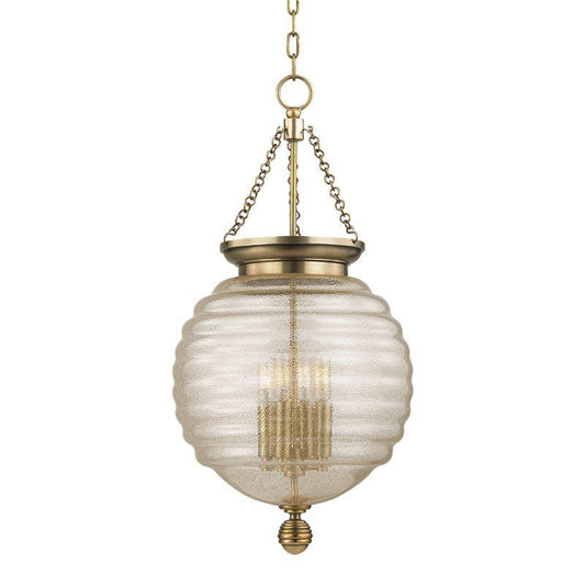 Hudson Valley Coolidge Pendant Aged Brass