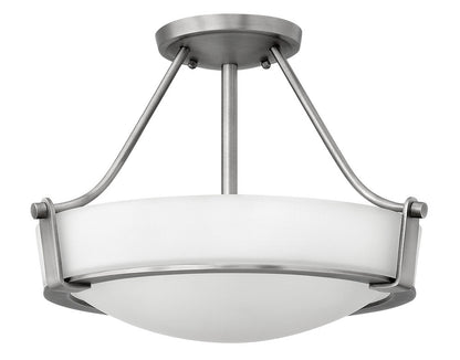 Hinkley Hathaway Semi-Flush Mount Antique Nickel