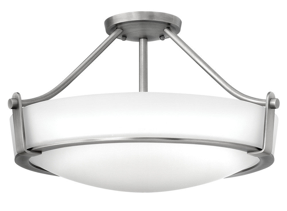 Hinkley Hathaway Semi-Flush Mount Antique Nickel