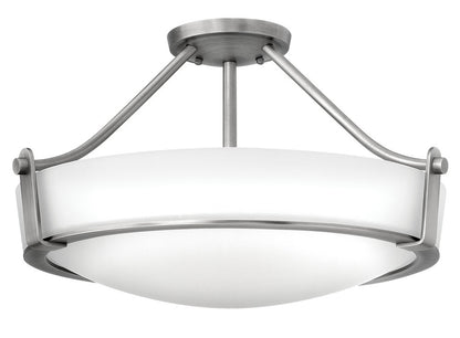 Hinkley Hathaway Semi-Flush Mount Antique Nickel