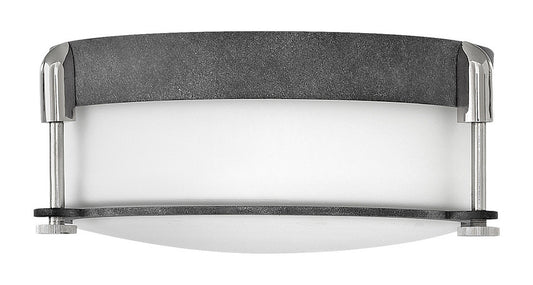 Hinkley Colbin Flush Mount Aged Zinc