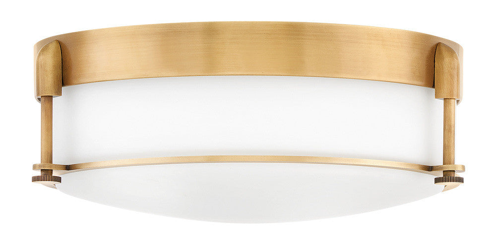 Hinkley Colbin Flush Mount Heritage Brass