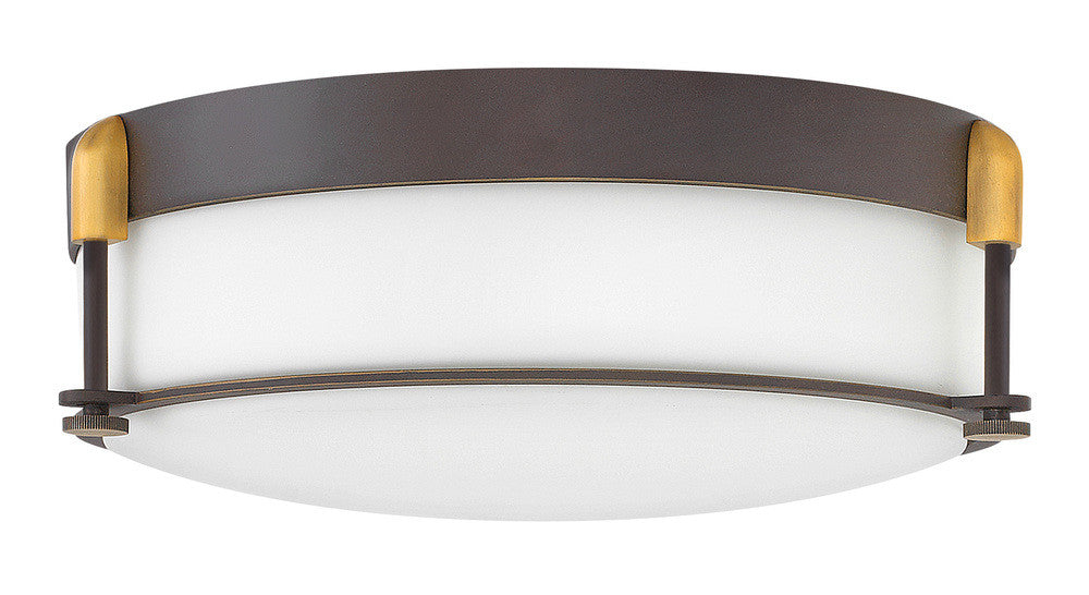 Hinkley Colbin Foyer Hall Semi-Flush Mount Bronze, Steel, Oil-Rubbed Bronze
