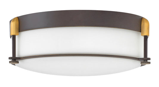 Hinkley Colbin Foyer Hall Semi-Flush Mount Bronze, Steel, Oil-Rubbed Bronze
