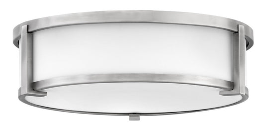 Hinkley Lowell Flush Mount Antique Nickel