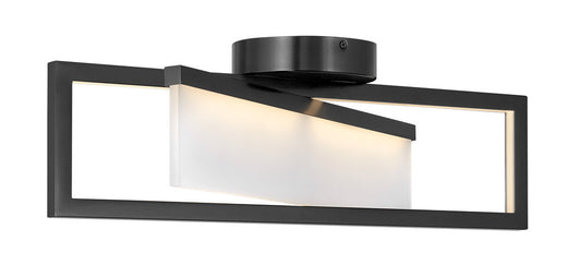 Hinkley Folio Flush Mount Black