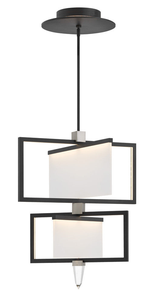 Hinkley Folio Lisa Mcdennon 2-Tier LED Chandelier Black