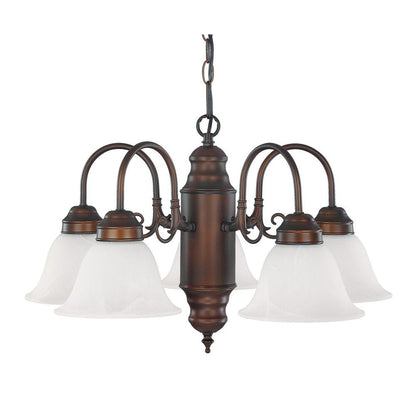 Capital David Chandelier Burnished Bronze