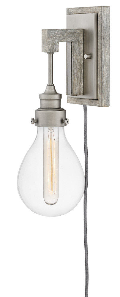 Hinkley Denton Wall Sconce Pewter