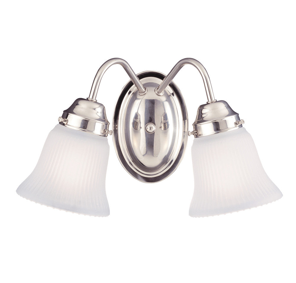 Savoy House Brighton 2-Light Bath Vanity Satin Nickel