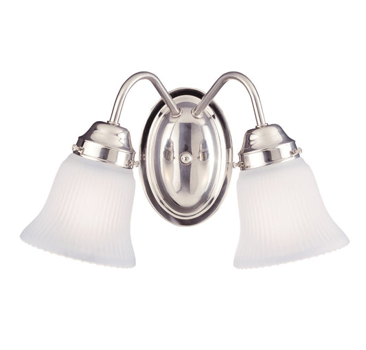 Savoy House Brighton 2-Light Bath Vanity Satin Nickel