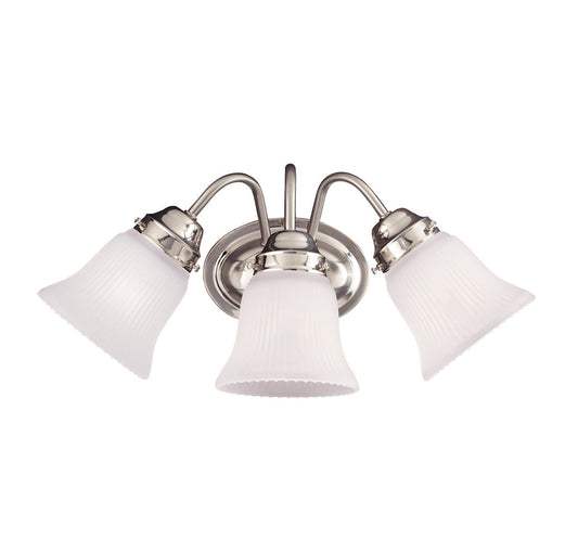 Savoy House Brighton 3-Light Bath Vanity Satin Nickel
