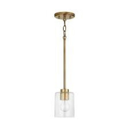 Greyson Pendant - Aged Brass